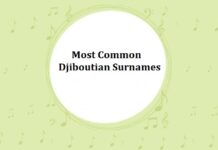 80+ Most Common Djiboutian Last Names & Surnames Most Common Djiboutian Surnames