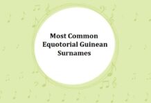 50+ Most Common Equatorial Guinean Last Names & Surnames Most Common Equatorial Guinean Surnames