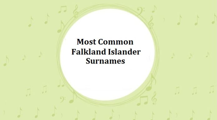 1000+ Most Common Falkland Islander Last Names & Surnames Most Common Falkland Islander Surnames
