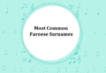 1000+ Most Common Faroese Last Names & Surnames Most Common Faroese Surnames