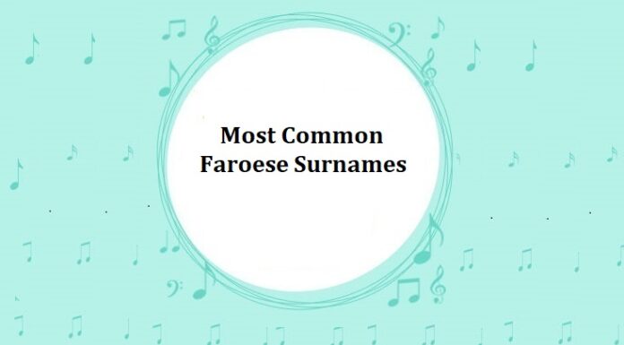 1000+ Most Common Faroese Last Names & Surnames Most Common Faroese Surnames