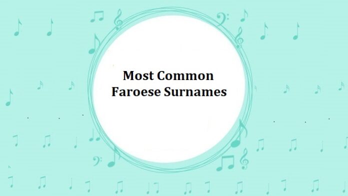 Most Common Faroese Surnames