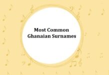 200+ Most Common Ghanaian Last Names & Surnames Most Common Ghanaian Surnames