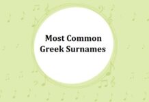 1000+ Most Common Greek Last Names & Surnames Most Common Greek Surnames