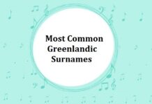 1000+ Most Common Greenlandic Last Names & Surnames Most Common Greenlandic Surnames