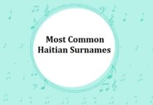 1000+ Most Common Haitian Last Names & Surnames Most Common Haitian Surnames