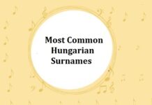 1000+ Most Common Hungarian Last Names & Surnames Most Common Hungarian Surnames
