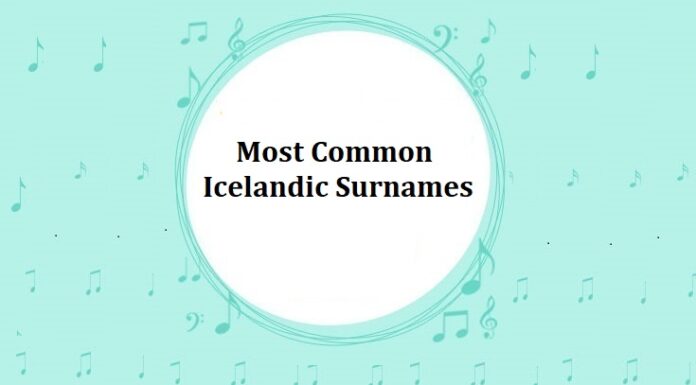 1000+ Most Common Icelandic Last Names & Surnames Most Common Icelandic Surnames