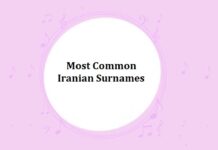 Most Common Iranian Surnames