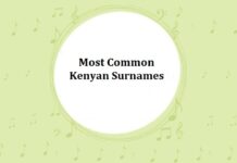 1000+ Most Common Kenyan Last Names & Surnames Most Common Kenyan Surnames