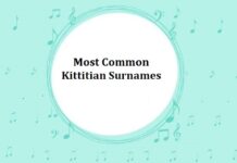 1000+ Most Common Kittitian Last Names & Surnames Most Common Kittitian Surnames
