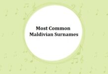 1000+ Most Common Maldivian Last Names & Surnames Most Common Maldivian Surnames