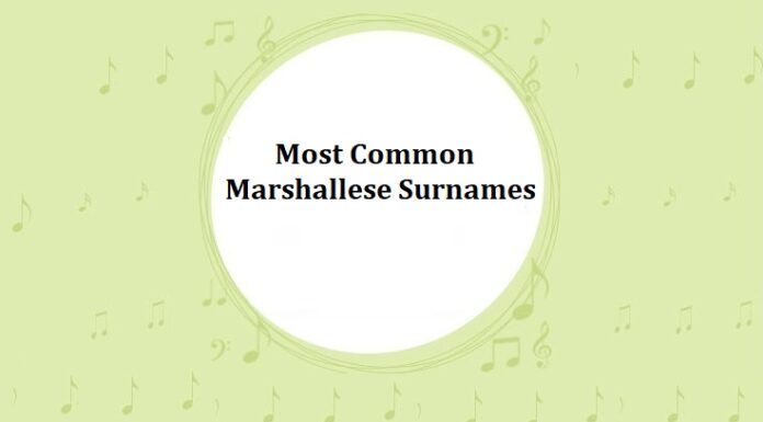 1000+ Most Common Marshallese Last Names & Surnames Most Common Marshallese Surnames