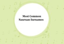 600+ Most Common Nauruan Last Names & Surnames Most Common Nauruan Surnames