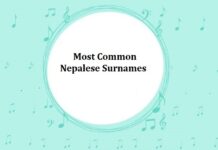 Most Common Nepalese Surnames