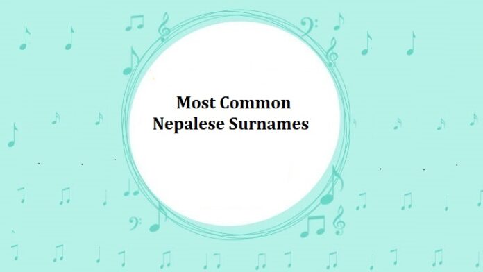 Most Common Nepalese Surnames