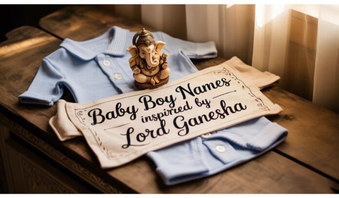 Baby Boy Names Inspired by Lord Ganesha with Meaning