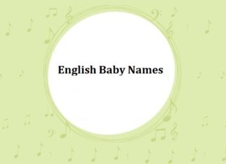 English Baby Names with Meanings