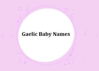 Gaelic Baby Names with Meanings