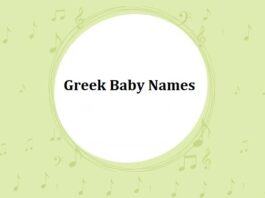 Greek Baby Names with Meanings