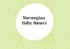 Norwegian Baby Names With Meanings