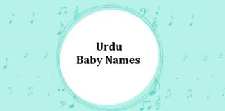 Urdu Baby Names With Meanings