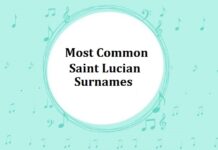 1000+ Most Common Saint Lucian Last Names & Surnames Most Common Saint Lucian Last Names & Surnames