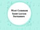 1000+ Most Common Saint Lucian Last Names & Surnames Most Common Saint Lucian Last Names & Surnames