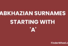 Abkhazian Surnames Starting with A Abkhazian Surnames Starting with A