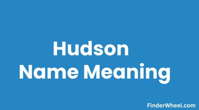 Hudson Name Meaning, Origin, Popularity and Nicknames Hudson Name Meaning