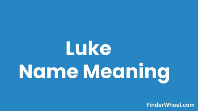 Luke Name Meaning