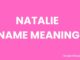 Natalie Name Meaning, Origin, Popularity and Nicknames Natalie Name Meaning