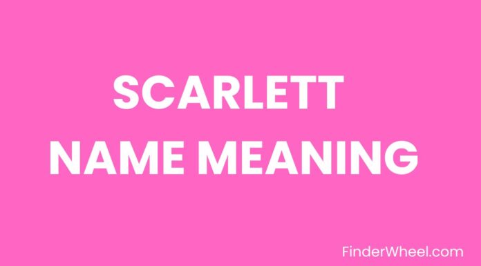 Scarlett Name Meaning, Origin, Popularity and Nicknames Scarlett Name Meaning, Origin, Popularity and Nicknames