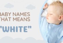 100 Baby Names That Mean White Baby Names That Mean White