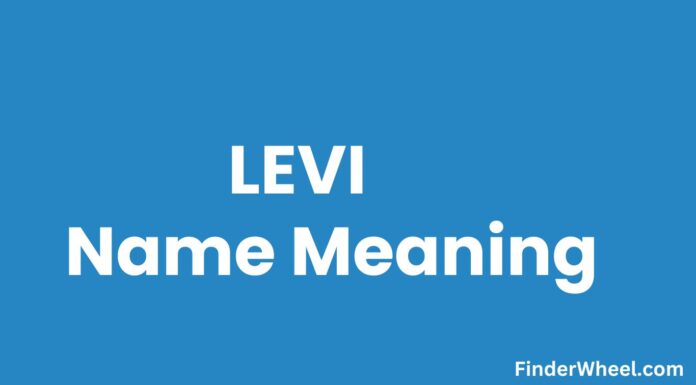 Levi Name Meaning, Origin, Popularity and Nicknames Levi Name Meaning