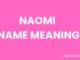 Naomi Name Meaning, Origin, Popularity and Nicknames Naomi Name Meaning