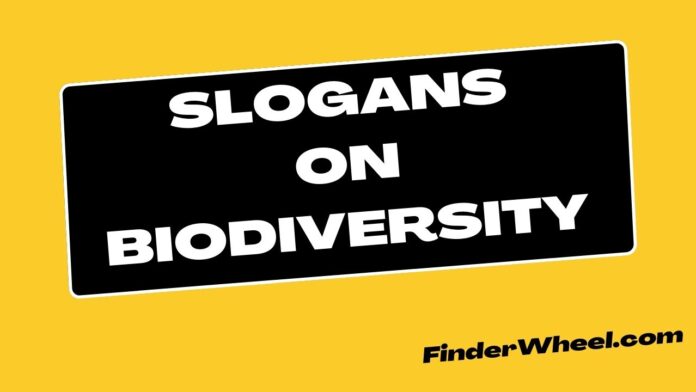 Slogans on Biodiversity