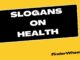 100 Best Slogans on Health Slogans on Health