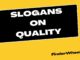 100 Best Slogans on Quality Slogans on Quality