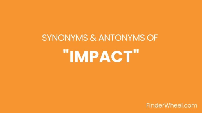 Synonyms Of Impact