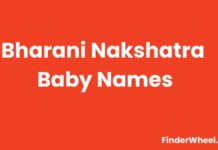 Bharani Nakshatra Baby Names with Meanings Bharani Nakshatra Baby Names
