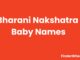 Bharani Nakshatra Baby Names with Meanings Bharani Nakshatra Baby Names