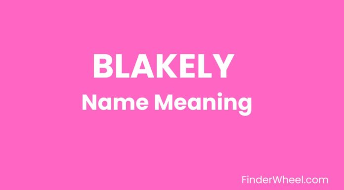 Blakely Name Meaning, Origin, Popularity and Nicknames Blakely Name Meaning