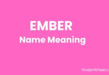 Ember Name Meaning, Origin, Popularity and Nicknames Ember Name Meaning