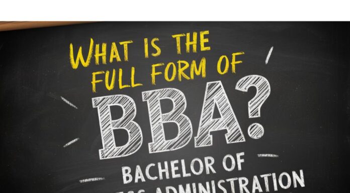BBA Full Form BBA Full Form