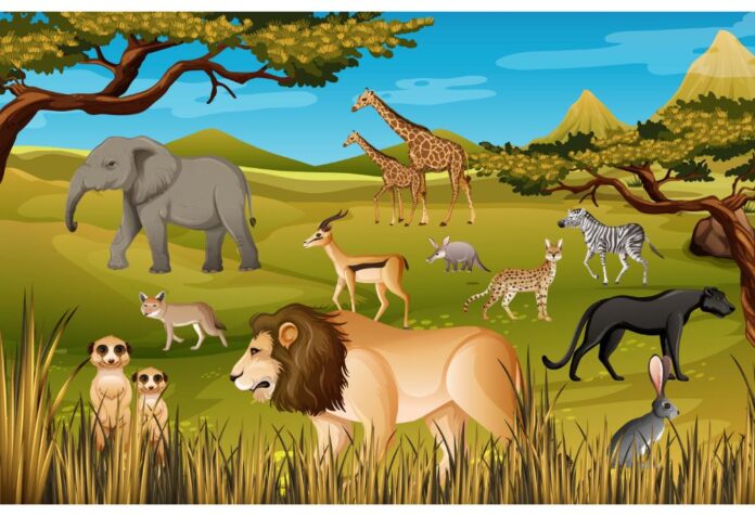 List of Wild Animals Names in English