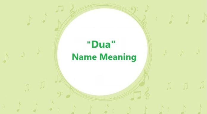 Dua Name Meaning, Origin and Nicknames Dua Name Meaning
