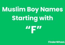 100 Muslim Boy Names Starting With “F” Muslim Boy Names Starting With F