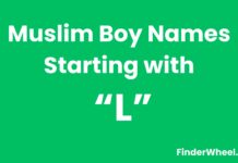 100 Muslim Boy Names Starting With “L” Muslim Boy Names Starting With L