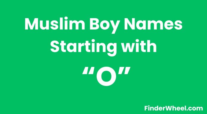 100 Muslim Boy Names Starting With “O” Muslim Boy Names Starting With O